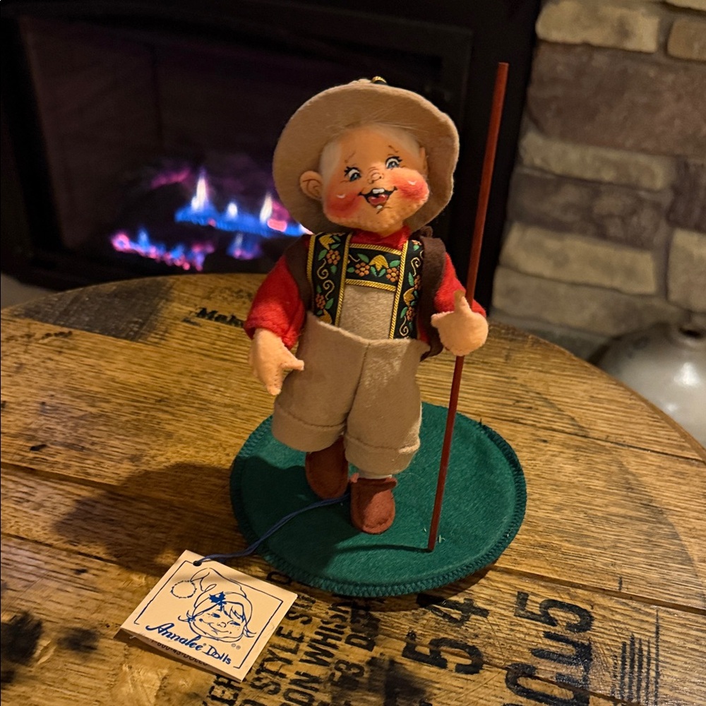 Vintage Swiss Alps Hiker Boy 1995 Annalee